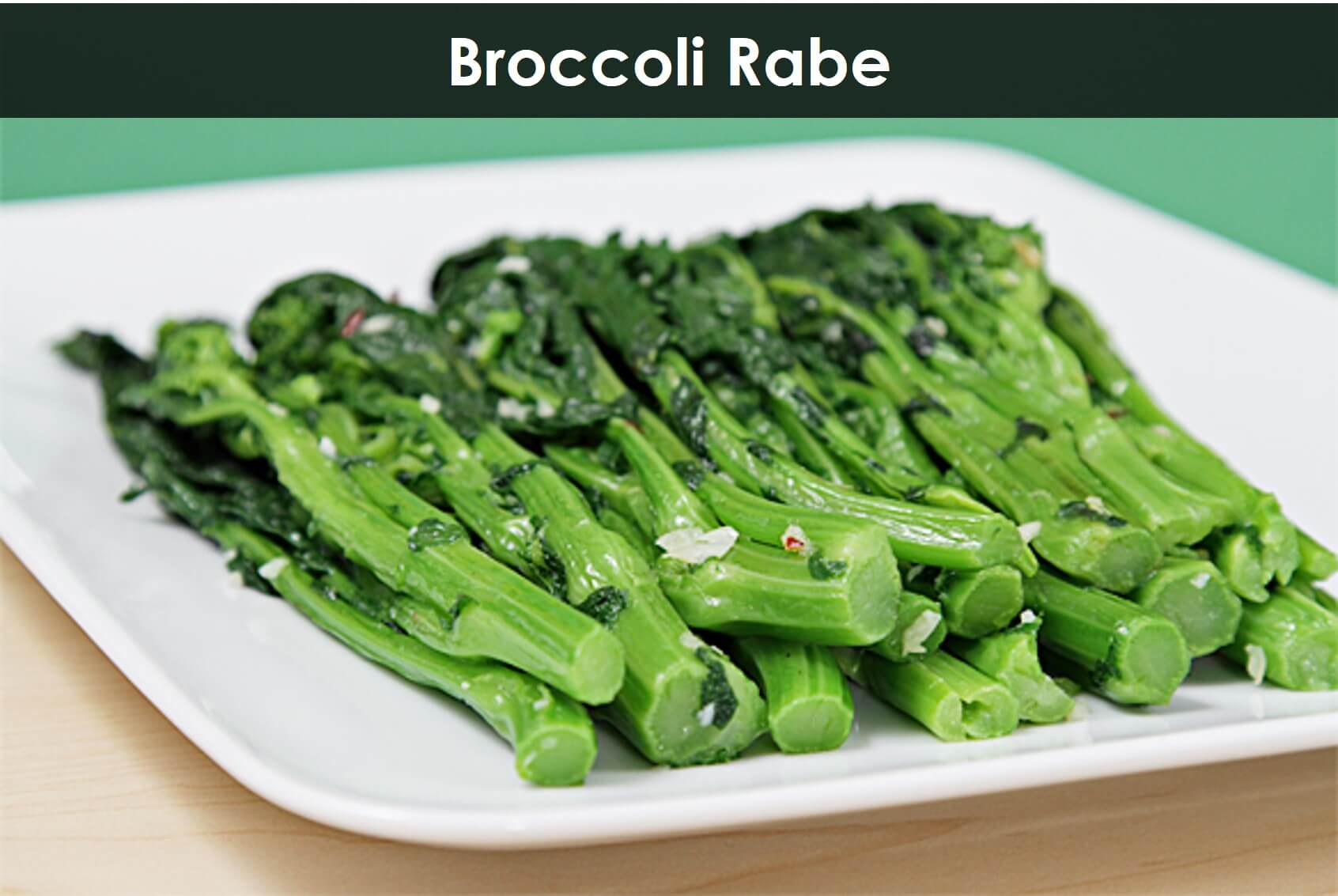 Broccoli rabe.