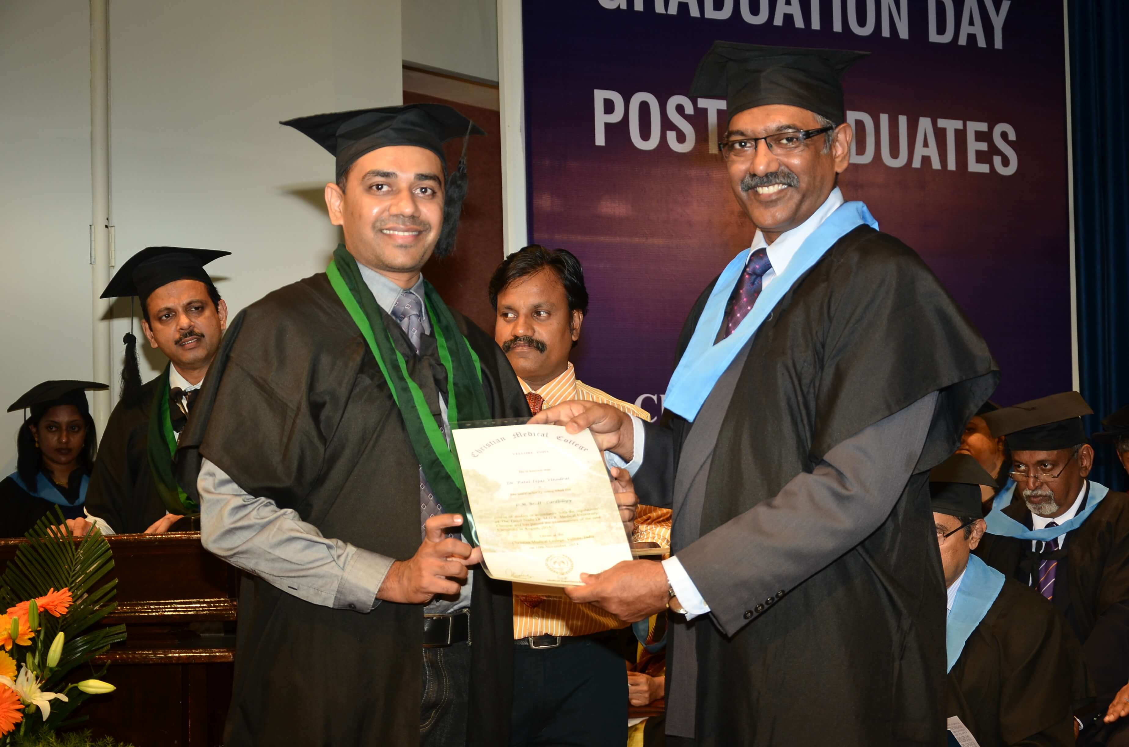 Dr G M Cherian gold medal for Best Outgoing Student in DM Cardiology